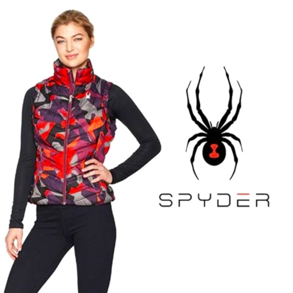 SPYDER NWT GEARED SYNTHETIC DOWN QUILTED VEST!